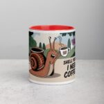 Shell Yeah, I Need Coffee! Snail Mug - Image 7