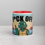Middle Finger Turtle Coffee Mug & Tea Cup - Image 7