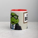 I am a Boss Turtle Coffee Mug & Tea Cup - Image 7