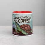 Turtle-ly Addicted to Coffee Mug - Image 7