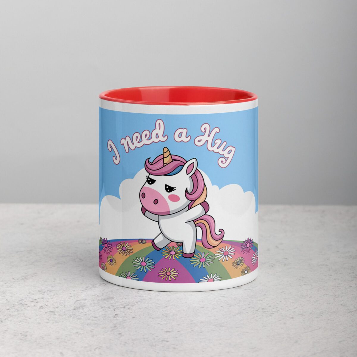 I Need a Hug Unicorn Coffee Mug & Tea Cup - Image 7