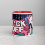Middle Finger Unicorn Coffee Mug & Tea Cup - Image 7