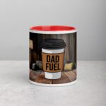 Dad Fuel Fathers Day Coffee Mug - Image 7