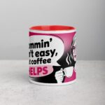 Mommin’ Ain’t Easy, But Coffee Helps Mug - Image 7