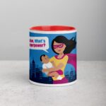 I’m a Mom, What’s Your Superpower? Coffee Mug - Image 7
