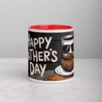 Happy Fathers Day Beard & Brew Coffee Mug - Image 7