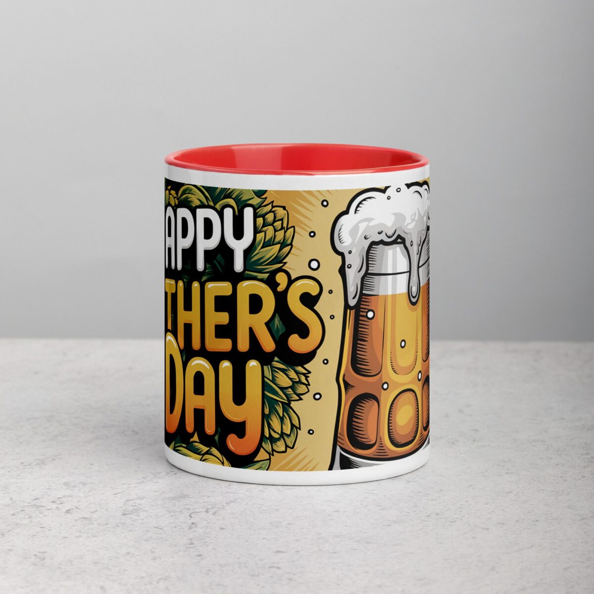 Happy Fathers Day Beer Lover Coffee Mug - Image 7