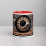 Retired: No Clock, No Boss, Just Coffee Retirement Mug - Image 7