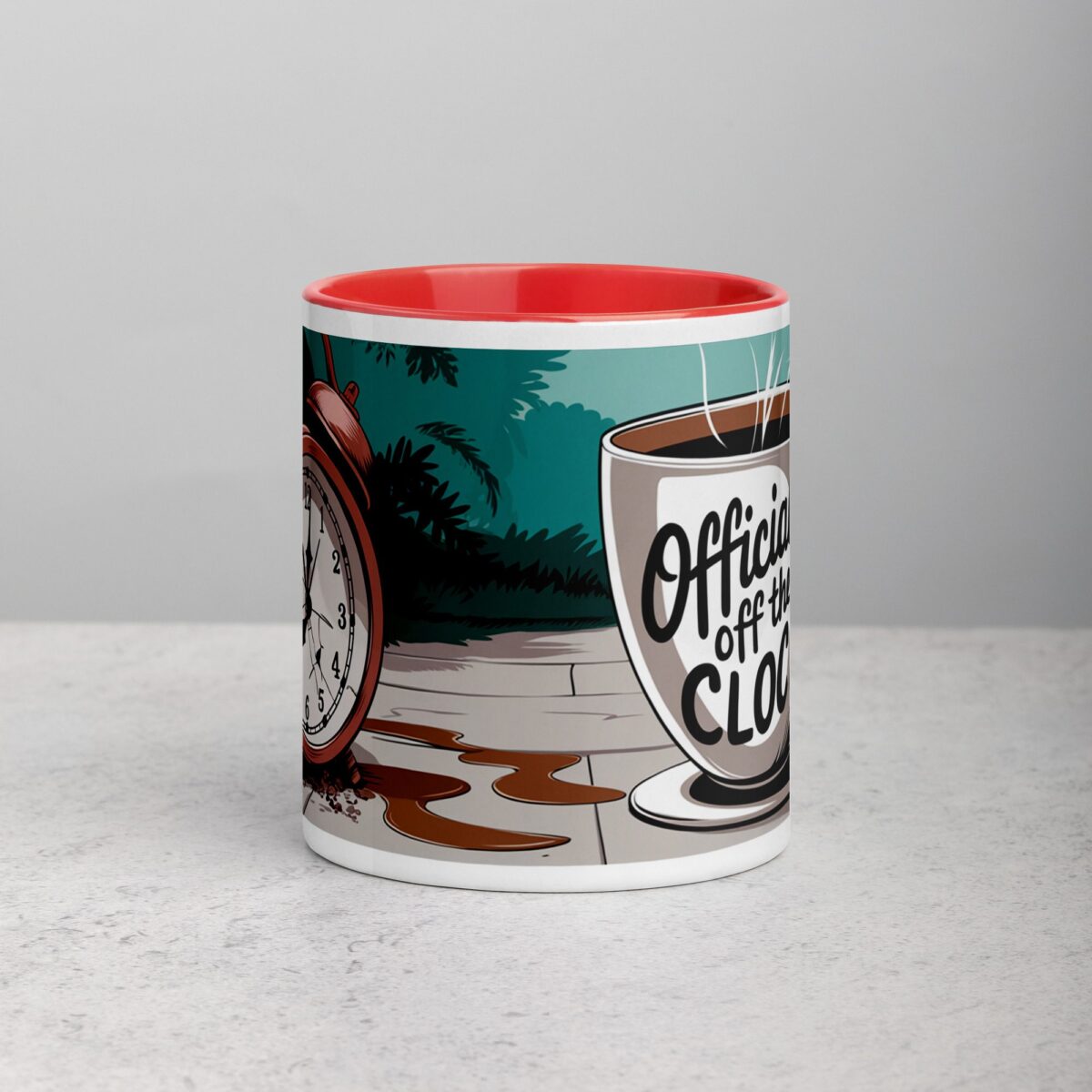 Officially Off the Clock! Retirement Coffee Mug - Image 7