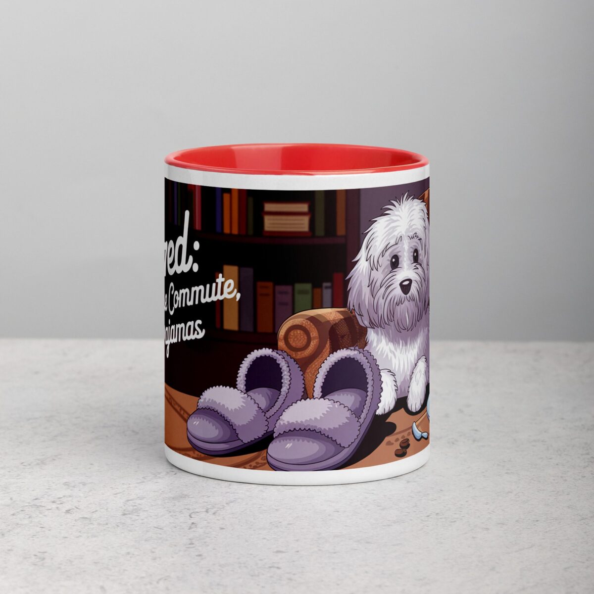 Retired: Goodbye Commute, Hello Pajamas Retirement Mug - Image 7