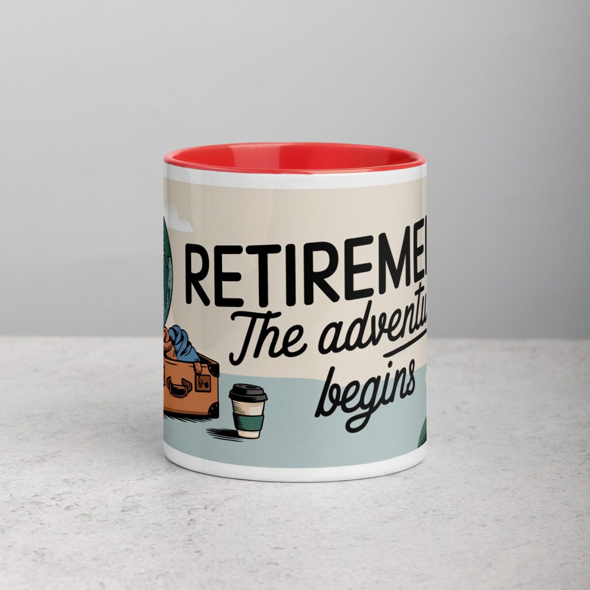 Retirement: The Adventure Begins Coffee Mug - Image 7