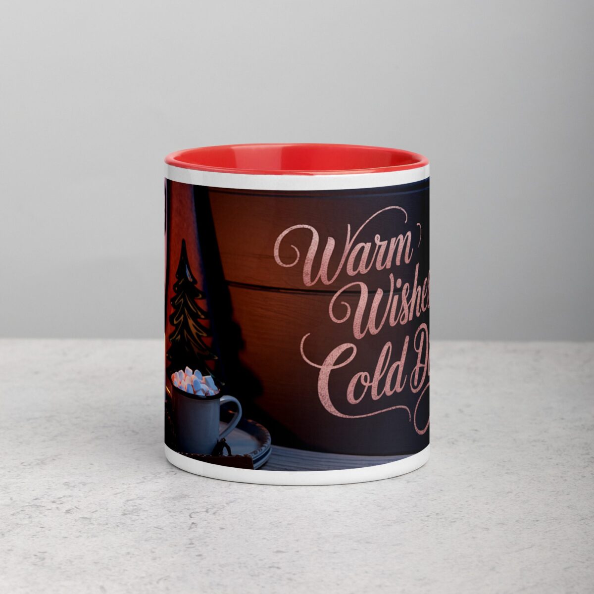 Warm Wishes for Cold Days Coffee Mug & Tea Cup - Image 7