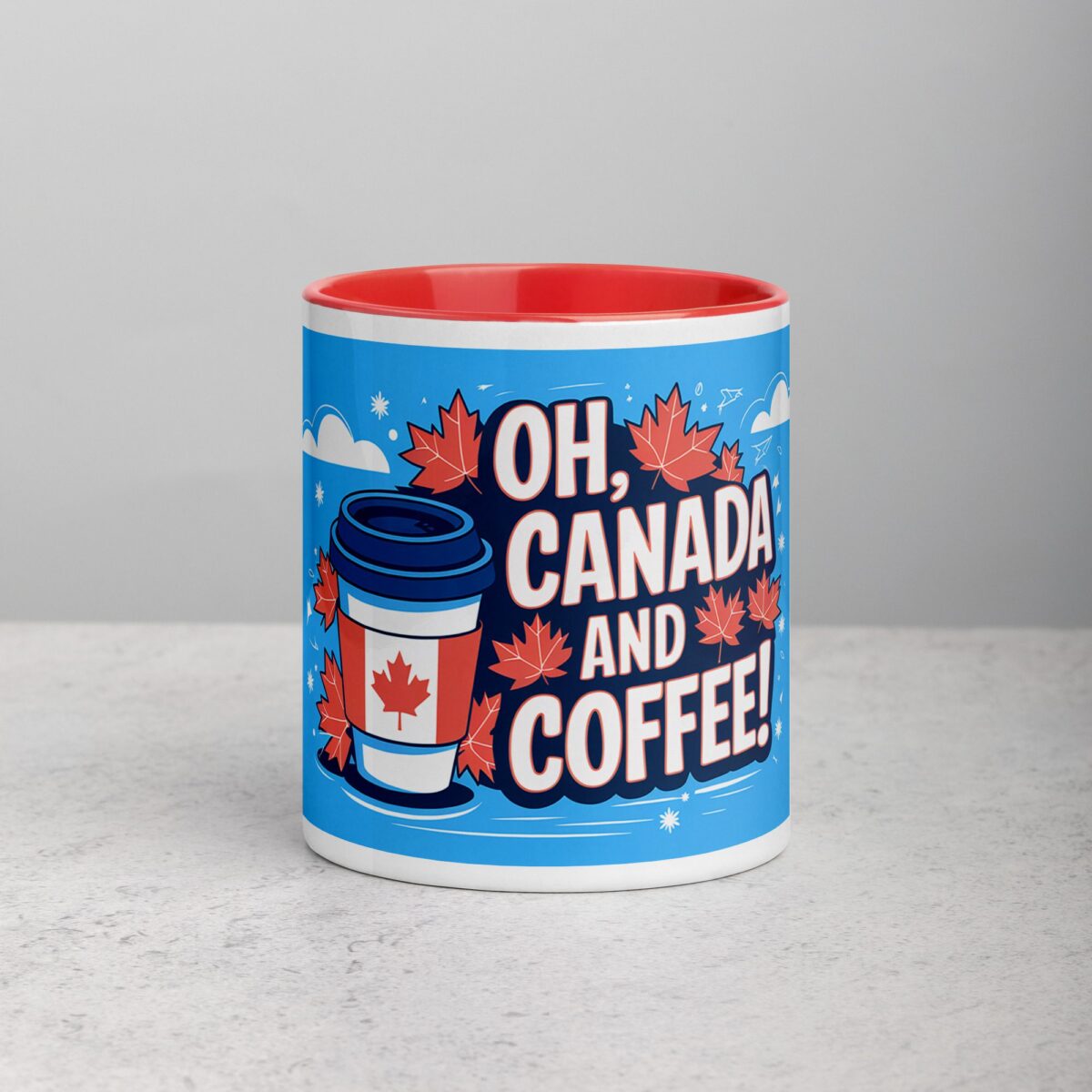 Oh, Canada and Coffee! Mug & Tea Cup - Image 7