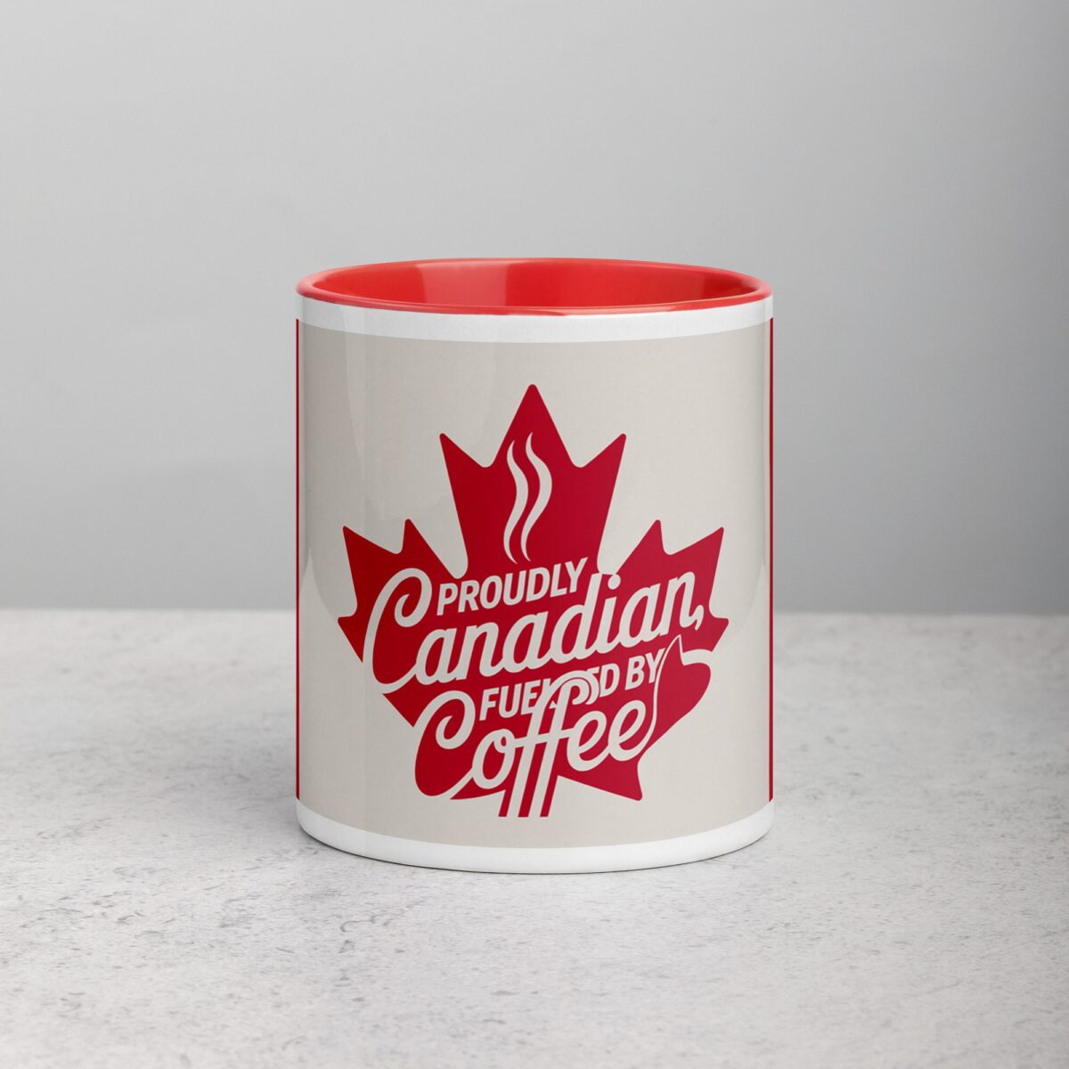 Proudly Canadian, Fueled by Coffee Mug - Image 7