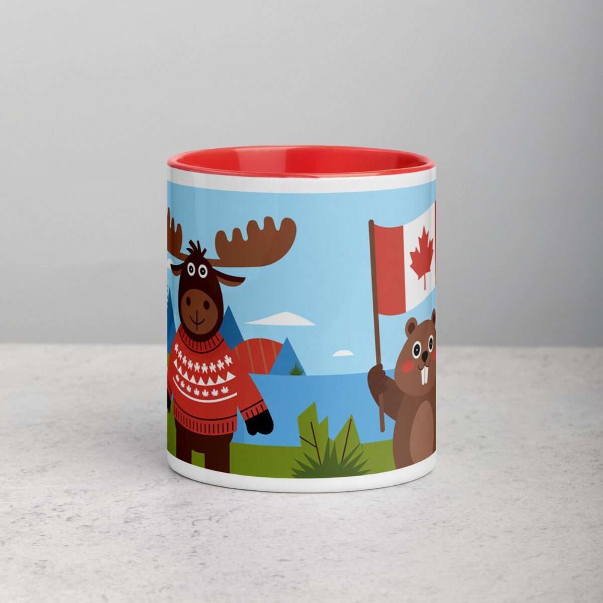 Beaver & Moose Spirit of Canada Day Mug - Image 7