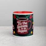 Tis the Season to Be Sippin Christmas Mug - Image 7