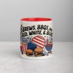 Brews, BBQs, & Red, White, & Blue Coffee Mug - Image 7