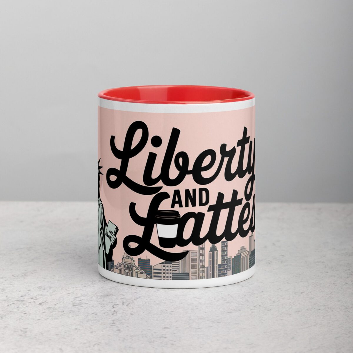 Liberty and Lattes 4th of July Coffee Mug - Image 7