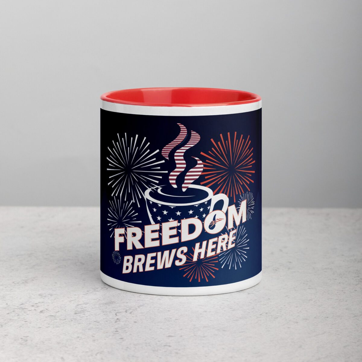 Freedom Brews Here Independence Day Mug - Image 7