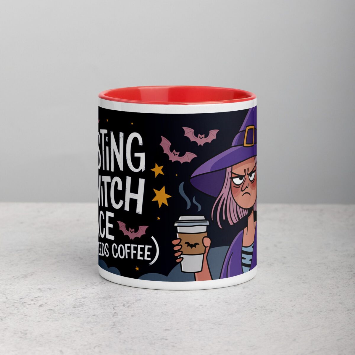 Resting Witch Face (Needs Coffee) Mug - Image 7