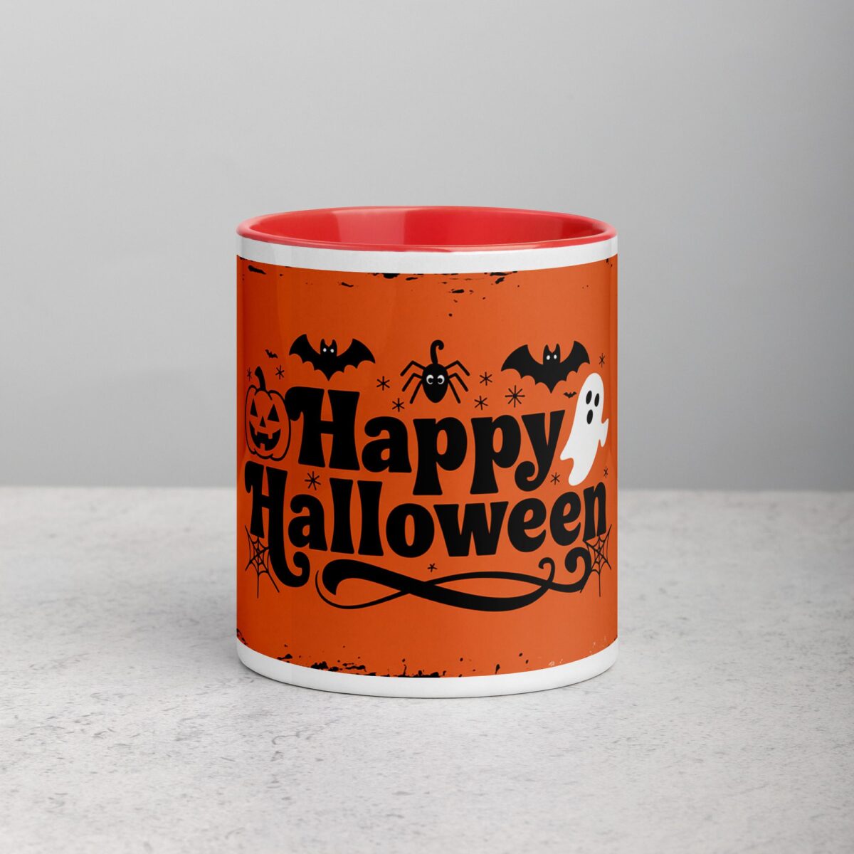 Happy Halloween Retro Coffee Mug & Tea Cup - Image 7
