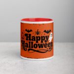 Happy Halloween Retro Coffee Mug & Tea Cup - Image 7