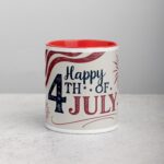Happy 4th of July Elegant Coffee Mug - Image 7