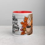 Pumpkin Spice & Everything Nice Thanksgiving Mug - Image 7
