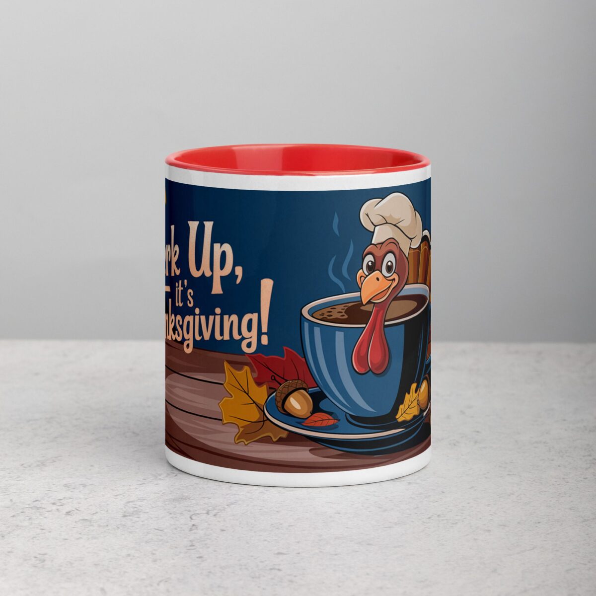 Perk Up, It’s Thanksgiving! Coffee Mug - Image 7