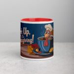 Perk Up, It’s Thanksgiving! Coffee Mug - Image 7