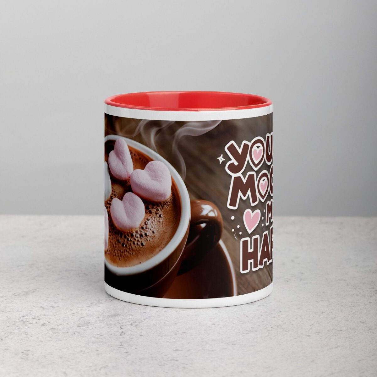 You Mocha Me Happy Valentines Day Coffee Mug - Image 7