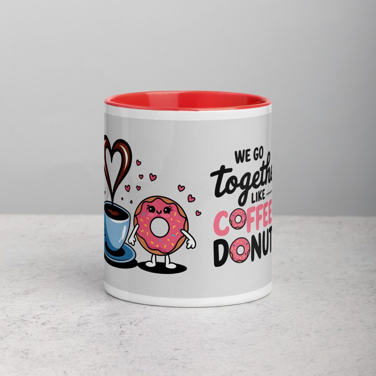 We Go Together Like Coffee & Donuts Mug - Image 7