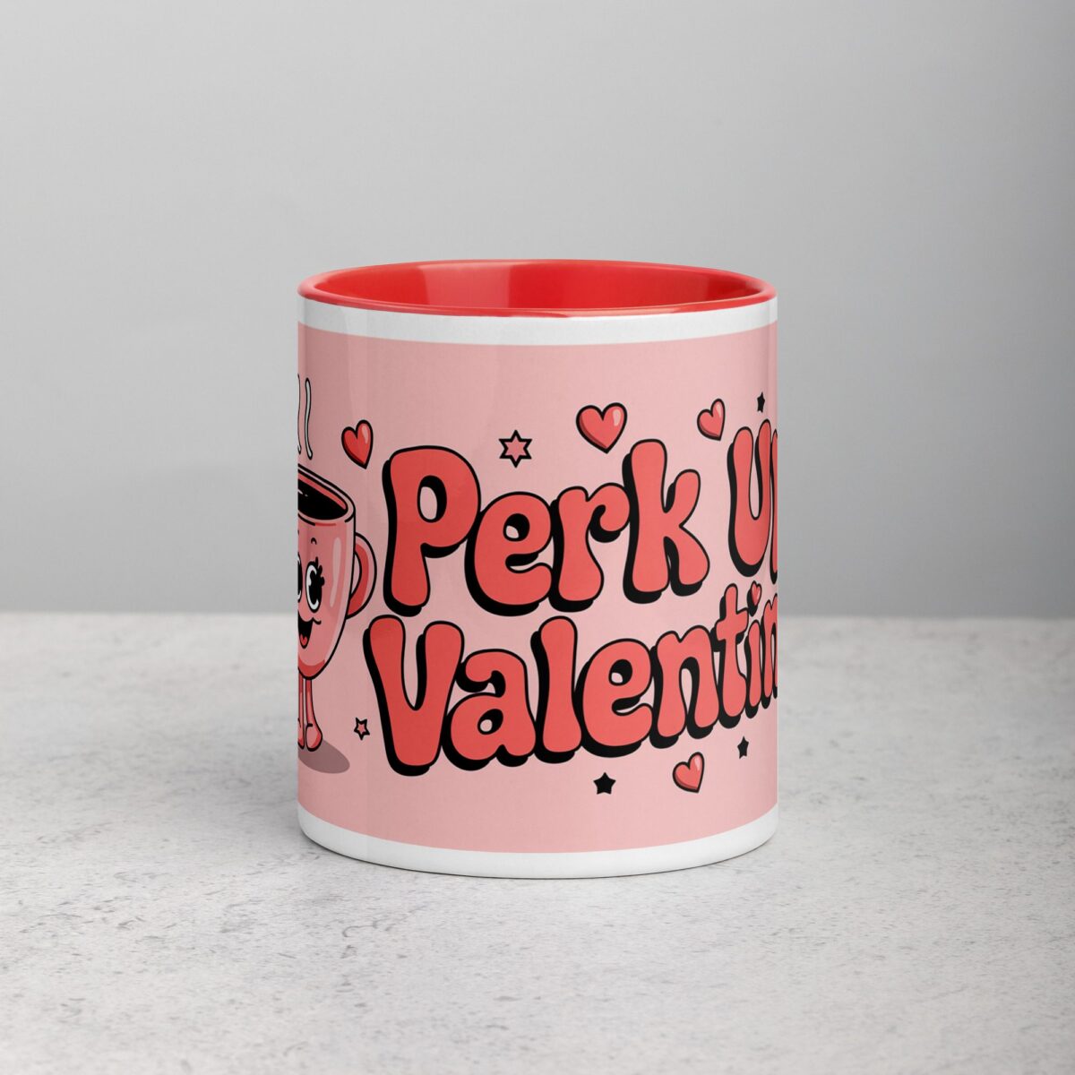 Perk Up, Valentine! Coffee Mug & Tea Cup - Image 7
