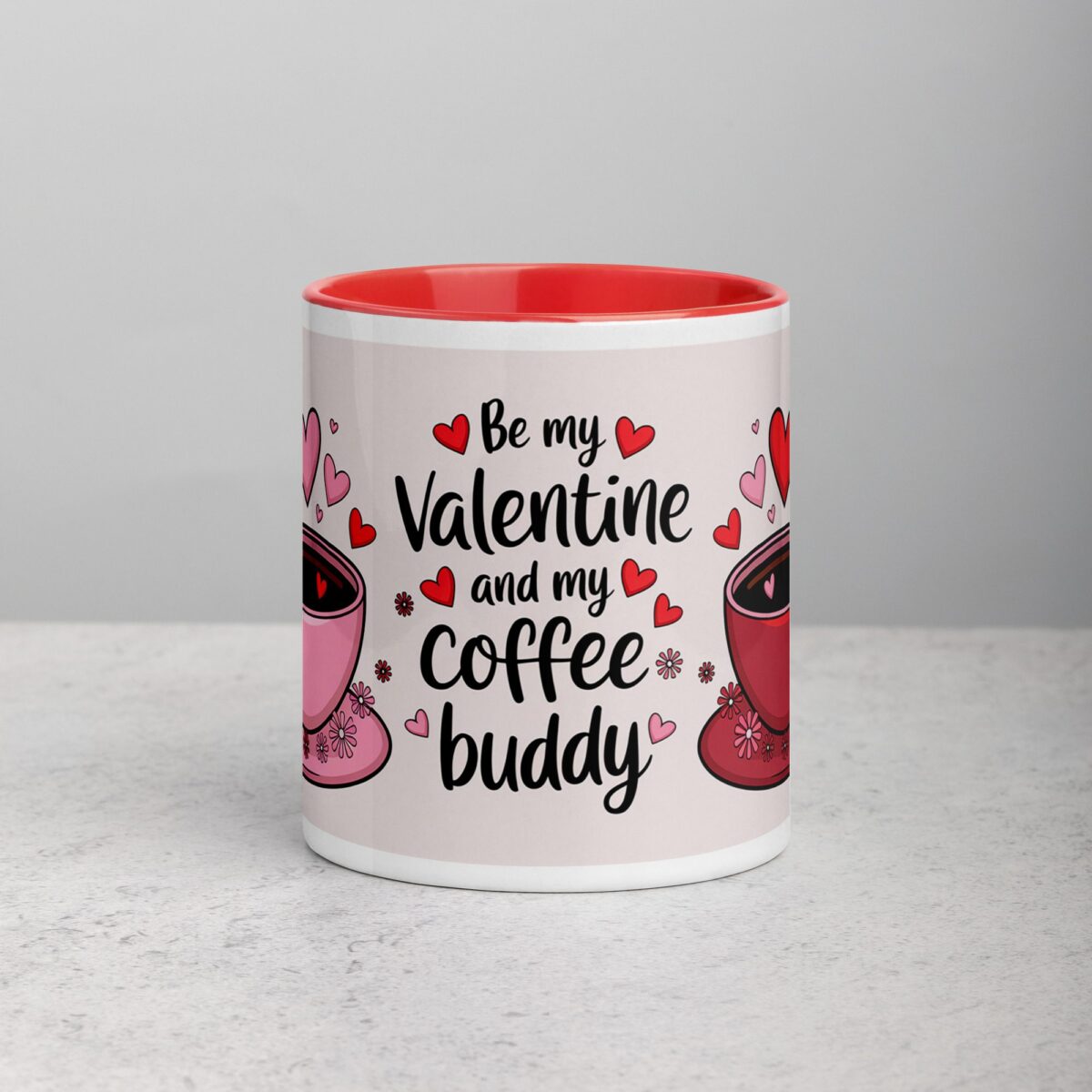 Be My Valentine and My Coffee Buddy Mug - Image 7