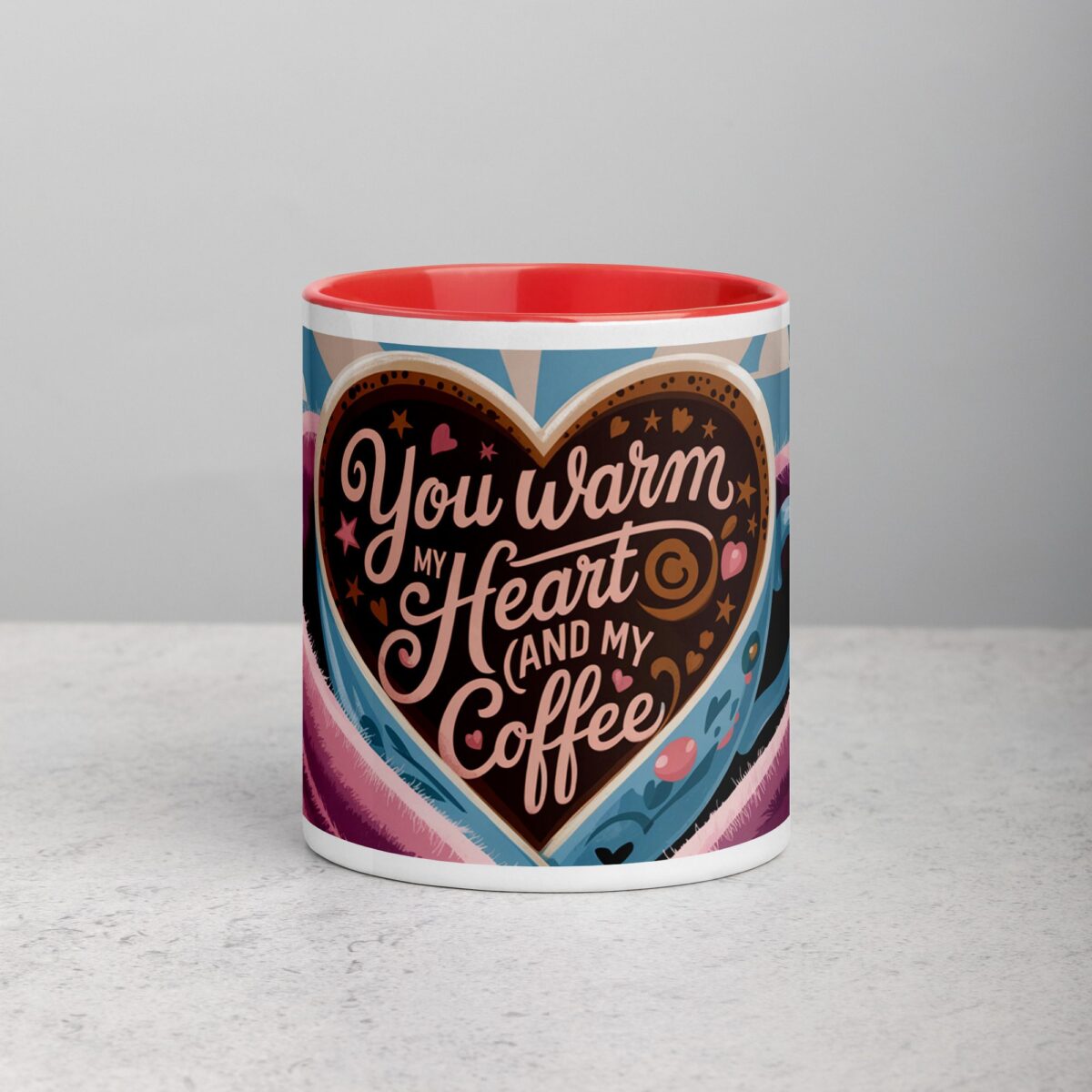 You Warm My Heart (and My Coffee) Mug - Image 7
