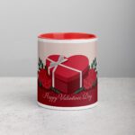 Happy Valentine's Day Elegant Coffee Mug - Image 7