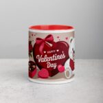 Happy Valentine's Day Sophisticated Coffee Mug - Image 7