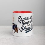 Espresso Yourself, Then Play Ball Coffee Mug & Tea Cup - Image 7