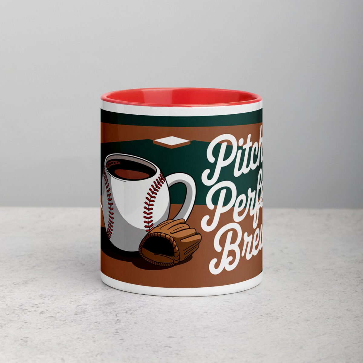 Pitch Perfect Brew Baseball Coffee Mug - Image 7