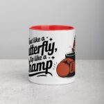 Float Like a Butterfly, Sip Like a Champ Coffee & Tea Mug - Image 7
