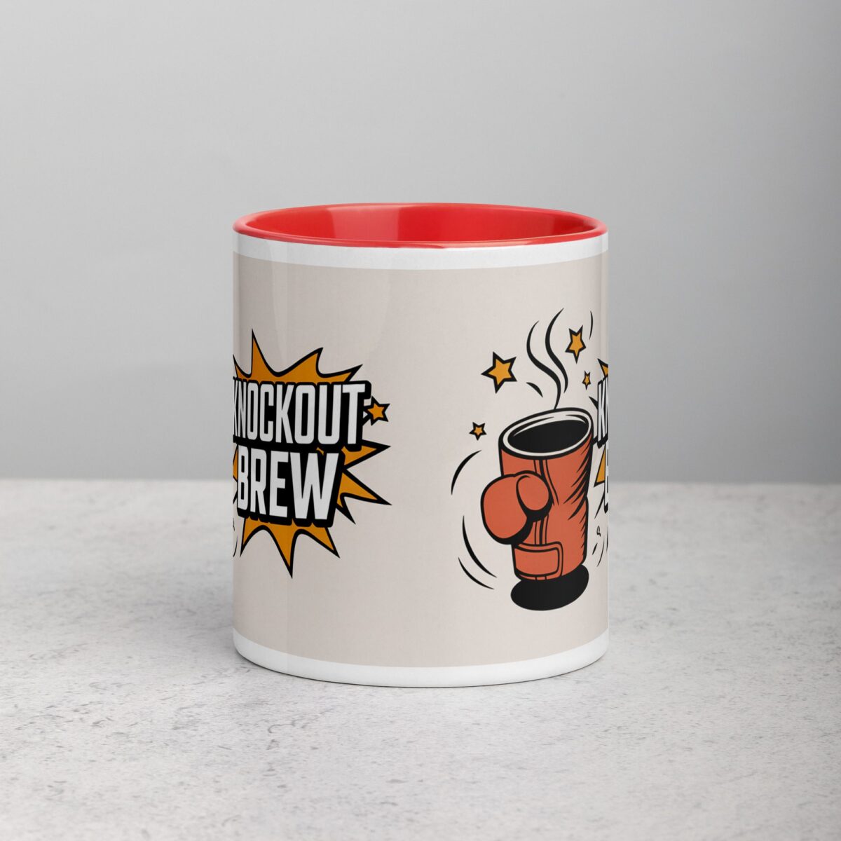 Knockout Brew Boxing Coffee Mug - Image 7
