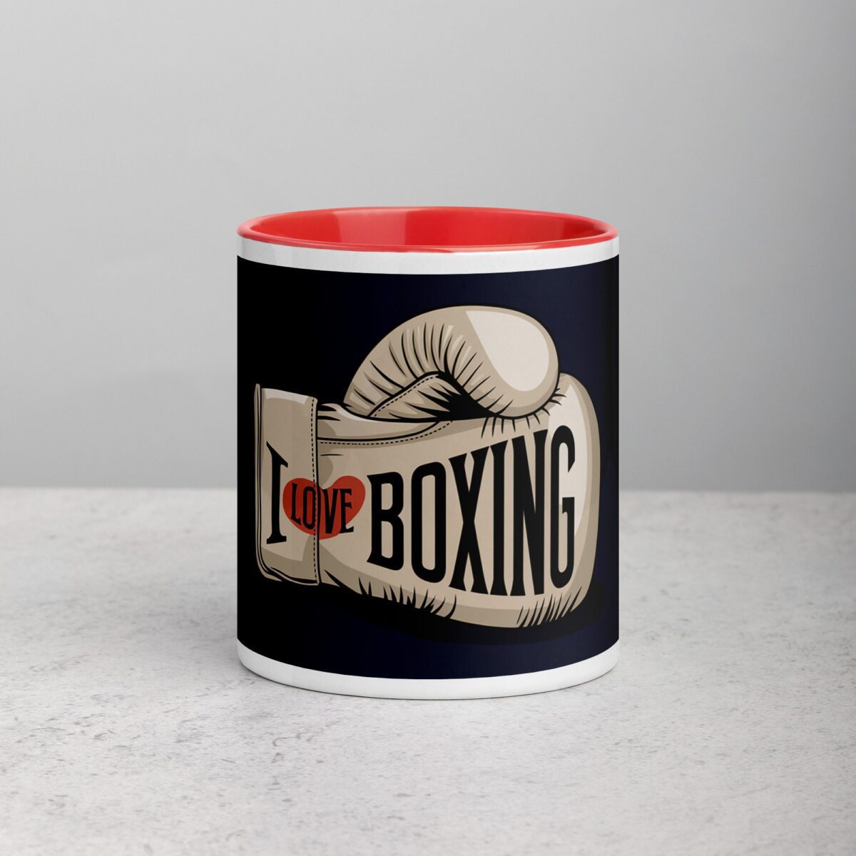 I Love Boxing Elegant Coffee Mug & Tea Cup - Image 7