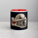 I Love Boxing Elegant Coffee Mug & Tea Cup - Image 7