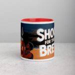 Shoot for the Brew Basketball Coffee Mug - Image 7