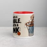 Start with a Dribble, End with a Dunk Basketball Mug - Image 7