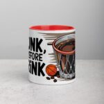 I Dunk, Therefore I Drink Basketball Coffee Mug - Image 7