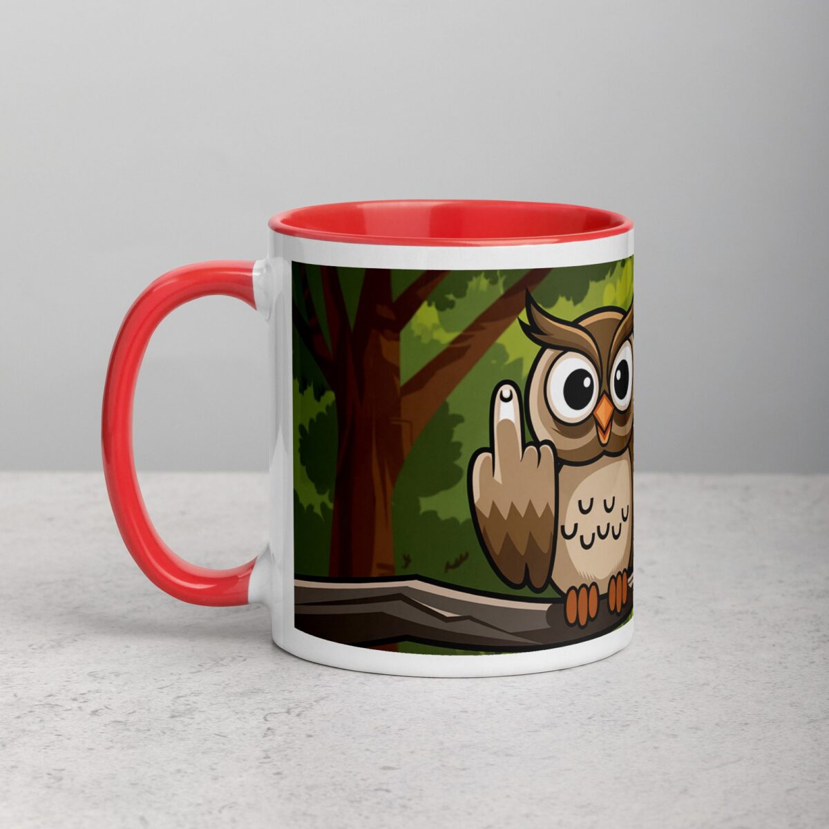 Owl Don't Give a Hoot Coffee Mug & Tea Cup - Image 8
