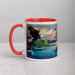 Flying Birds Graffiti Style Coffee Mugs & Tea Cup - Image 8