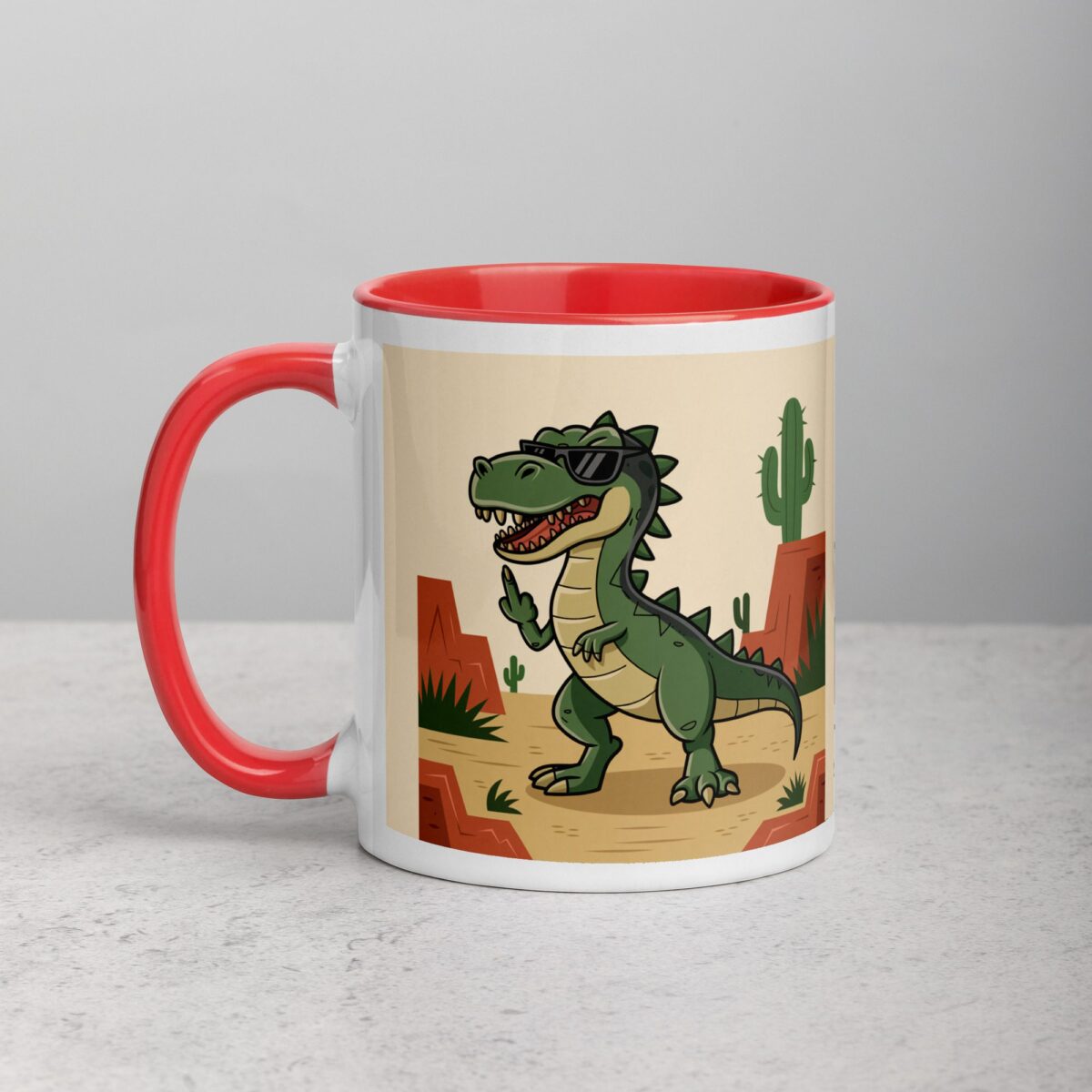 F"ck It Dinosaur Coffee Mug & Tea Cup - Image 8