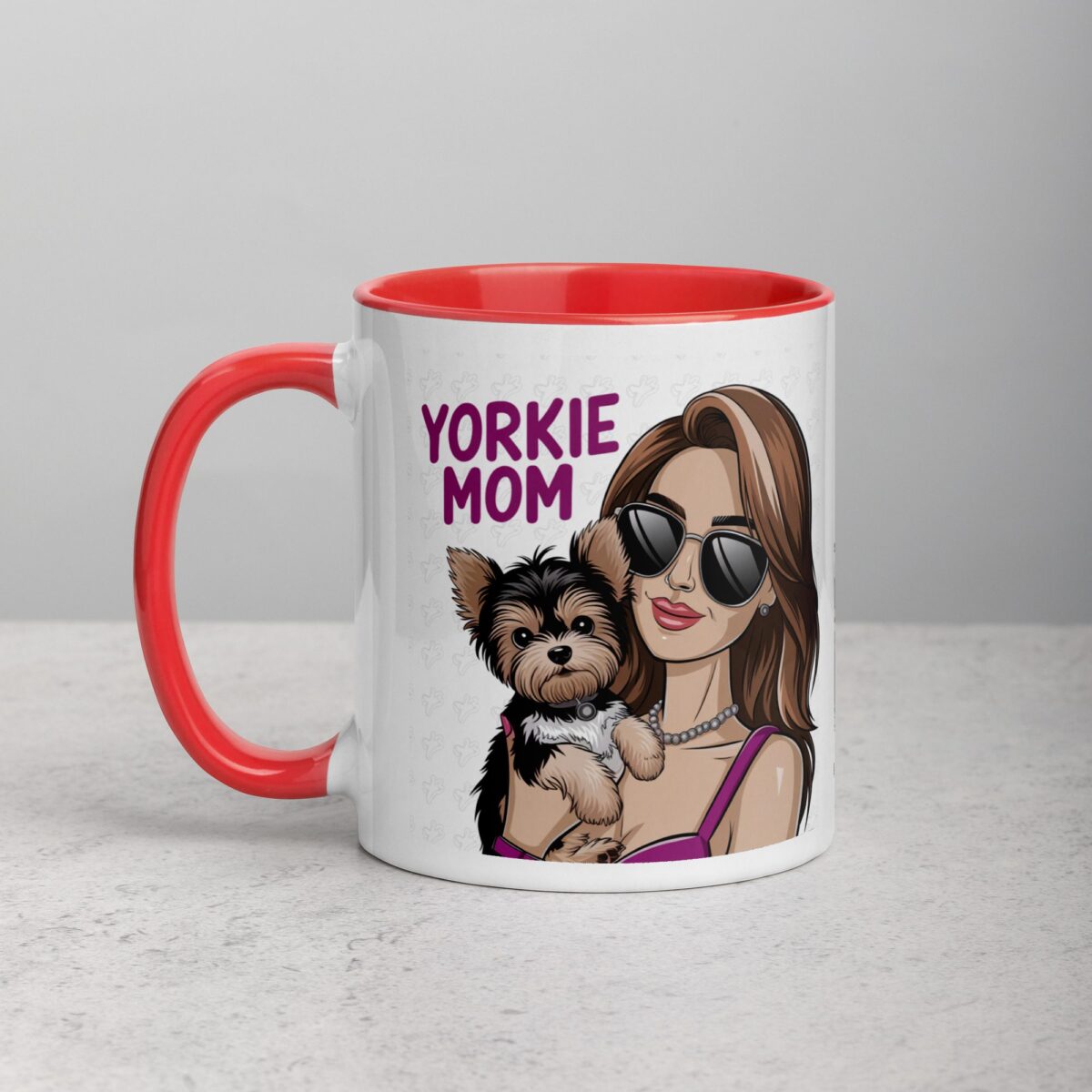 Yorkie Mom Coffee Mug & Tea Cup - Image 8